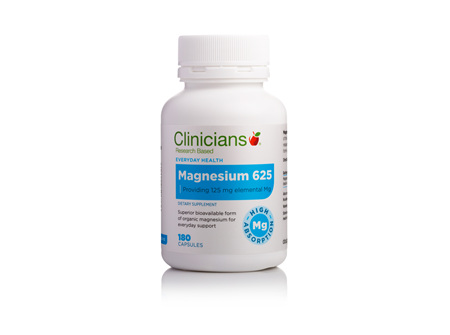 CLINICIANS MAGNESIUM CAPS 180