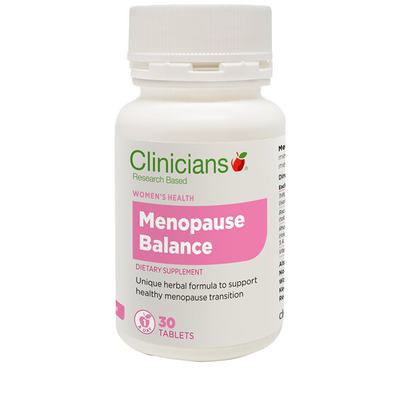 CLINICIANS MENOPAUSE BALANCE TAB 30