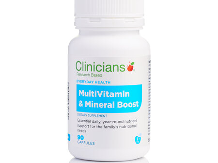 CLINICIANS MULTIVITAMIN & MIN BOOST CAPS 90