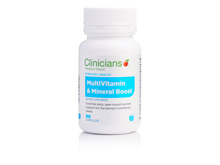 CLINICIANS MULTIVITAMIN & MIN BOOST CAPS 90