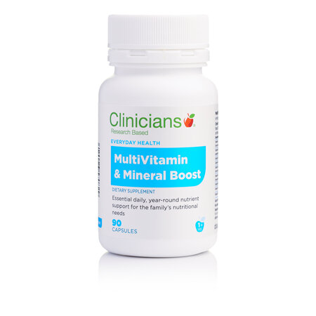 CLINICIANS MULTIVITAMIN & MIN BOOST CAPS 90