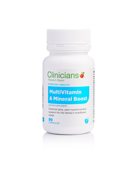 CLINICIANS MULTIVITAMIN & MIN BOOST CAPS 90