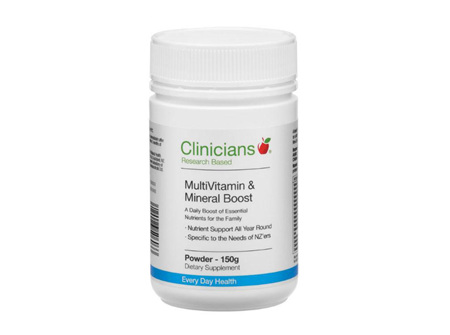 Clinicians MultiVitamin & Mineral Boost ( 150g powder)