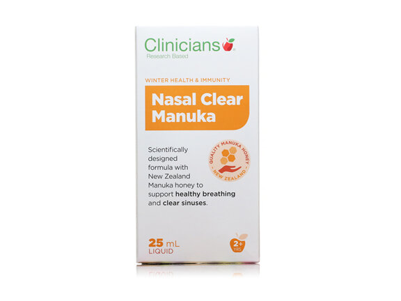 CLINICIANS NASAL CLEAR MANUKA 25 mL