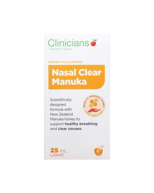 Clinicians Nasal Clear Manuka