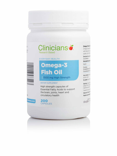 CLINICIANS OMEGA-3 1500 mg CAPS 200