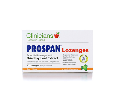 Clinicians Prospan 20 Lozenges