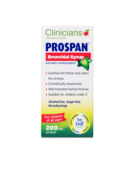 CLINICIANS PROSPAN BRONCHIAL SYRUP 200 mL