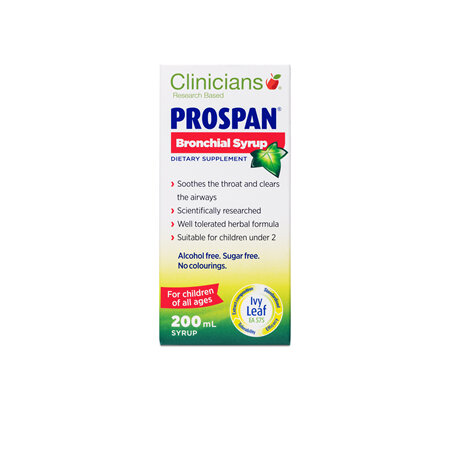 CLINICIANS PROSPAN BRONCHIAL SYRUP 200 mL