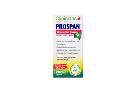 CLINICIANS PROSPAN BRONCHIAL SYRUP 200 mL