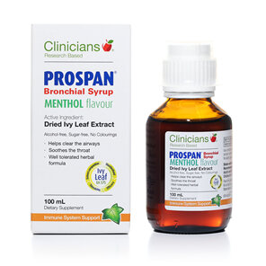 CLINICIANS PROSPAN MENTHOL SYRUP 100 mL