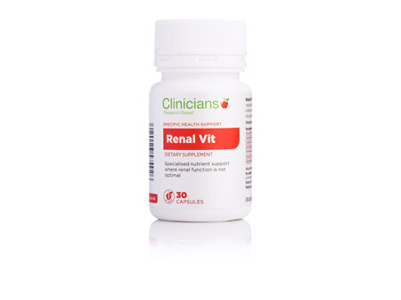 CLINICIANS RENAL VIT CAPS 30