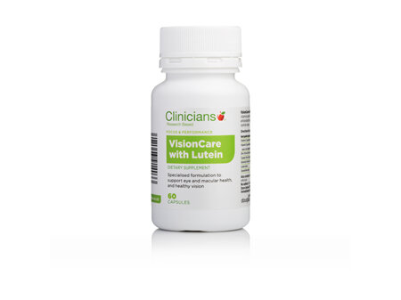 CLINICIANS VISIONCARE W/LUTEIN CAPS 60