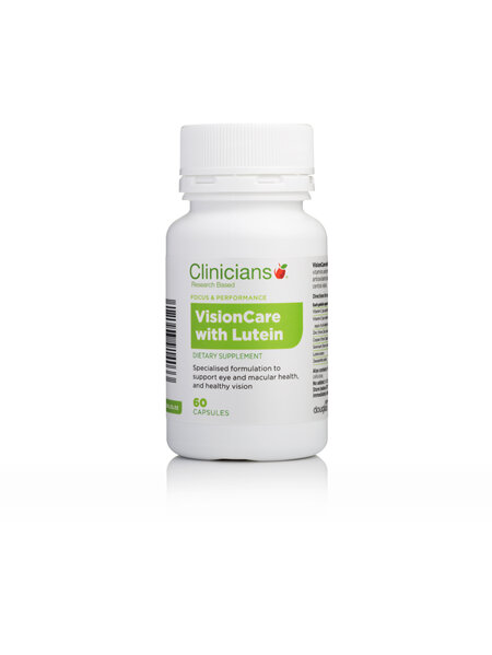 CLINICIANS VISIONCARE W/LUTEIN CAPS 60