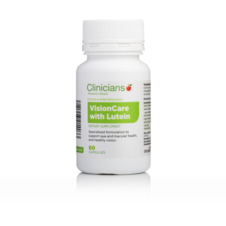 CLINICIANS VISIONCARE W/LUTEIN CAPS 60