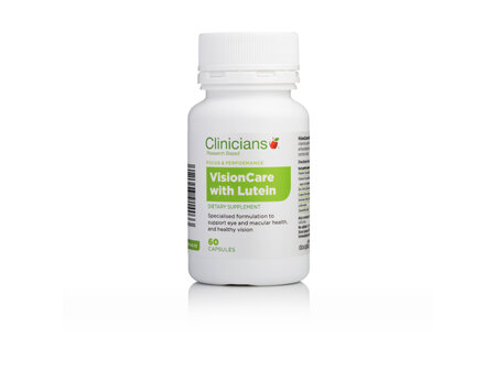 CLINICIANS VISIONCARE W/LUTEIN CAPS 60