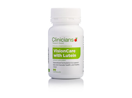 CLINICIANS VISIONCARE W/LUTEIN CAPS 90