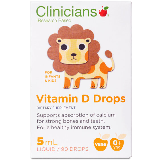 Clinicians Vitamin D Drops 5ml