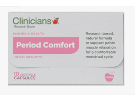Clinicians women health period comfort 10 caps