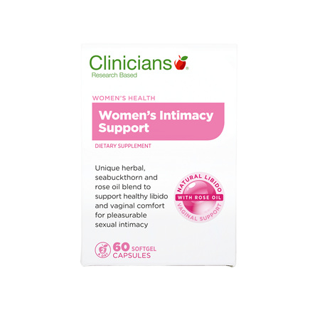 CLINICIANS WOMENS INTIMACY SUPPORT CAPS 60
