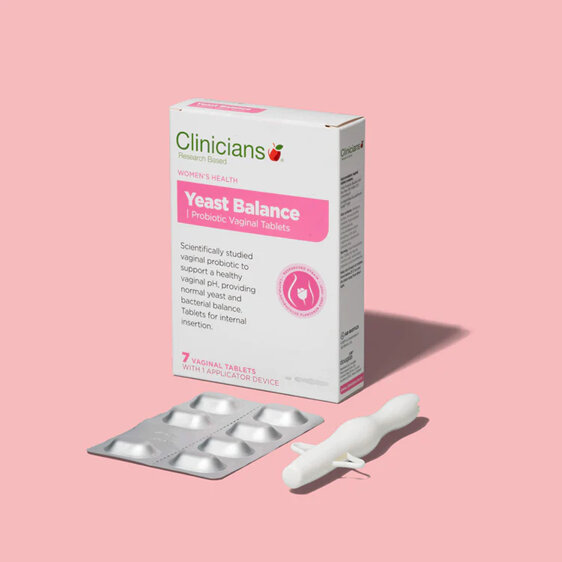 Clinicians Yeast Balance 7 Vaginal tablets thrush infection