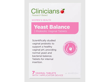 CLINICIANS Yeast Balance Vaginal 7s [EXP. 03/2024]