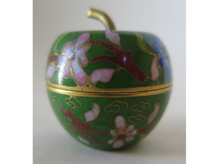 Cloisonne apple