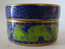 Cloisonne lidded pot