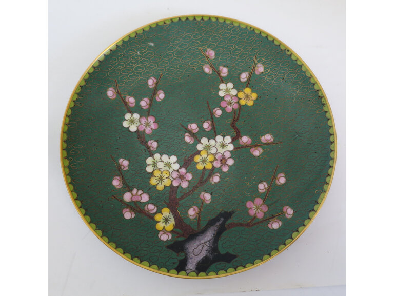 Cloisonne plate