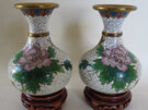 Cloisonne vase