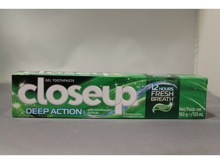 close up Deep action menthol  Tooth Paste 160g