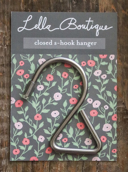 Closed S-Hook Hanger from Lella Boutique