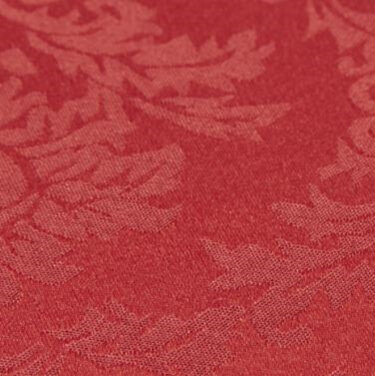 Cloth Damask Round Red 330cm