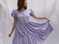 Cloud Dress in Lilac