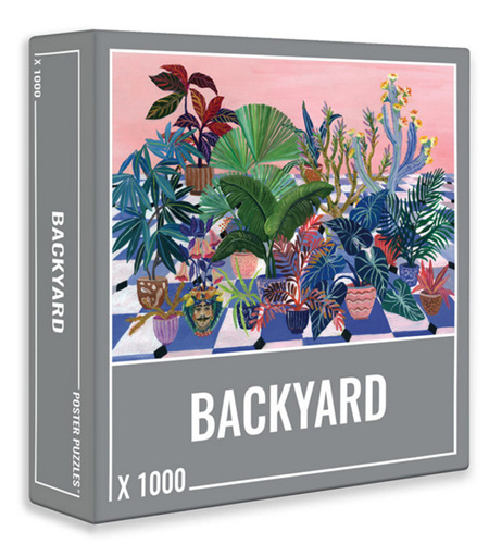 Cloudberries 1000 Piece Jigsaw Puzzle: Backyard