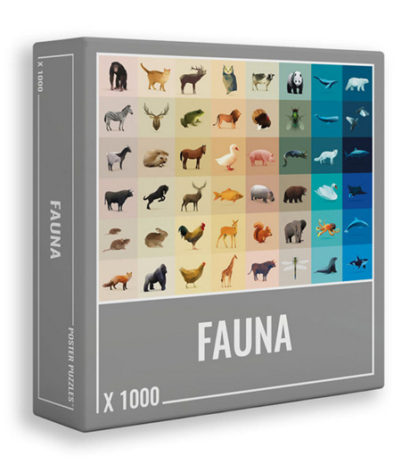 Cloudberries 1000 Piece Jigsaw Puzzle:  Fauna