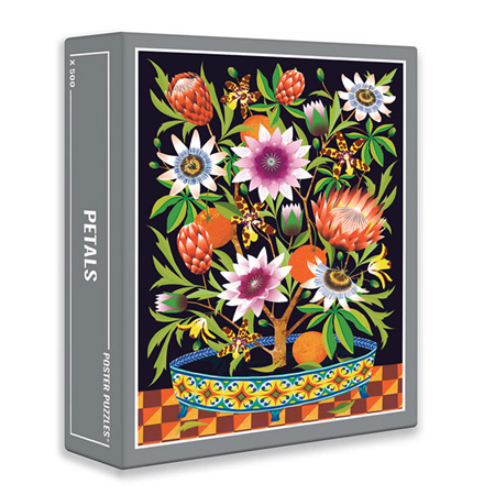 Cloudberries 500 Piece Jigsaw Puzzle:  Petals
