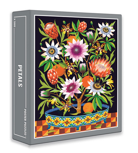 Cloudberries 500 Piece Jigsaw Puzzle:  Petals