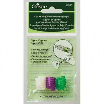 Clover Knitting Needle Holders Coil - Large