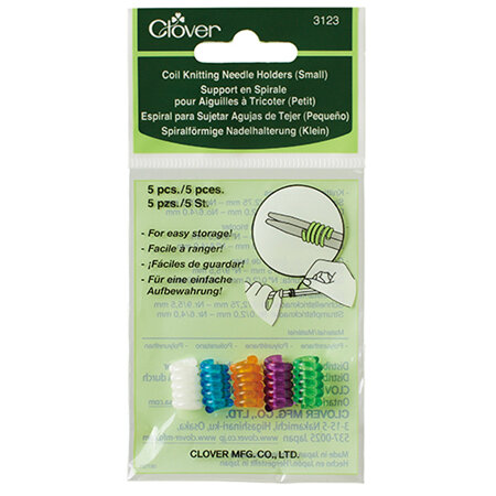Clover Knitting Needle Holders Coil - Small