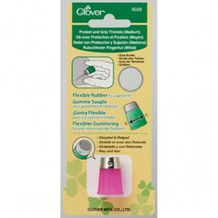 Clover Protect & Grip Thimble - Medium