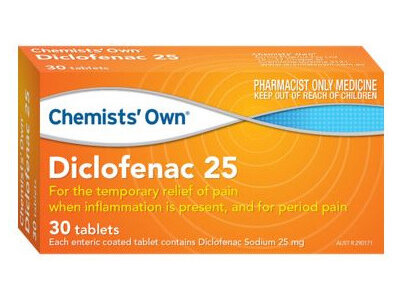 CO Diclofenac 25 Tablets 30
