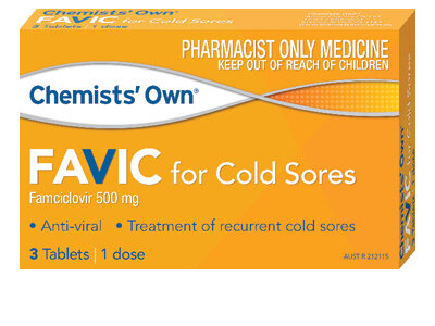 CO Favic for Cold Sores Tablets 3