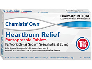 CO Heartburn Relief Pentoprazole Tablets 20mg 14 Tablets