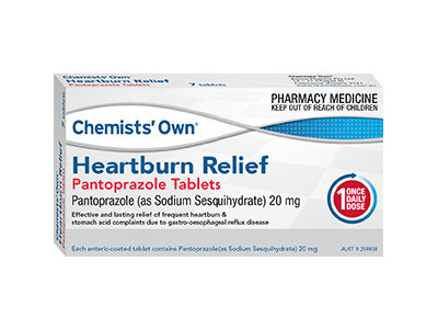 CO Heartburn Relief Pentoprazole Tablets 20mg 14 Tablets