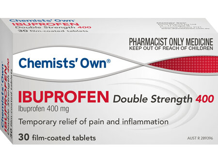 CO Ibuprofen Double Strength 400mg 30 Tablets