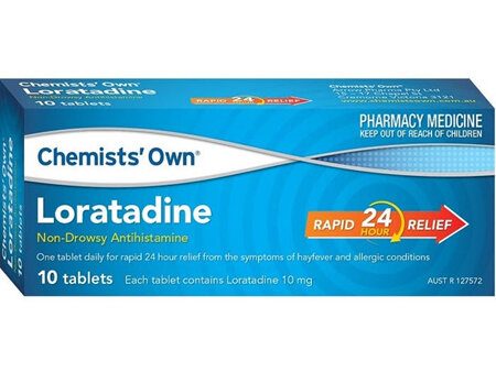 CO LORATADINE TAB 10MG 10