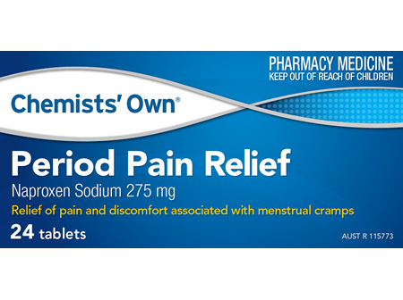 CO PERIOD PAIN TABLETS 24