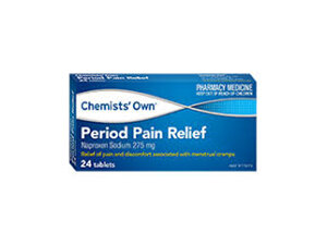 CO PERIOD PAIN TABS 24'S