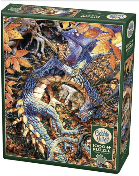 Cobble Hill 1000 Piece Jigsaw Puzzle:  Abbys Dragon